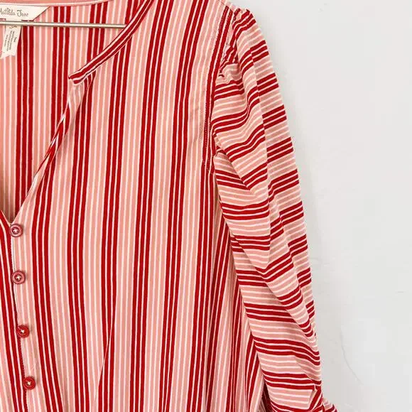 Matilda Jane McIntosh Striped Midi Dress Extra Large - Picture 2 of 5